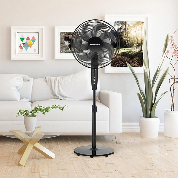 Фото - Вентилятор підлоговий Heinner HSF-M750D-BK