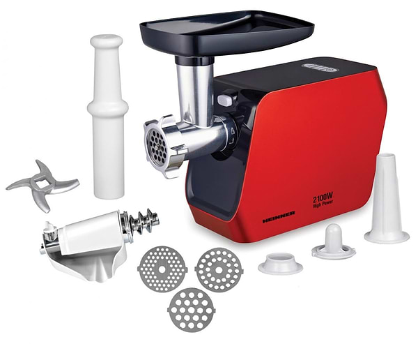 Фото - М'ясорубка Heinner MG-2100RD Фото - М'ясорубка Heinner MG-2100RD