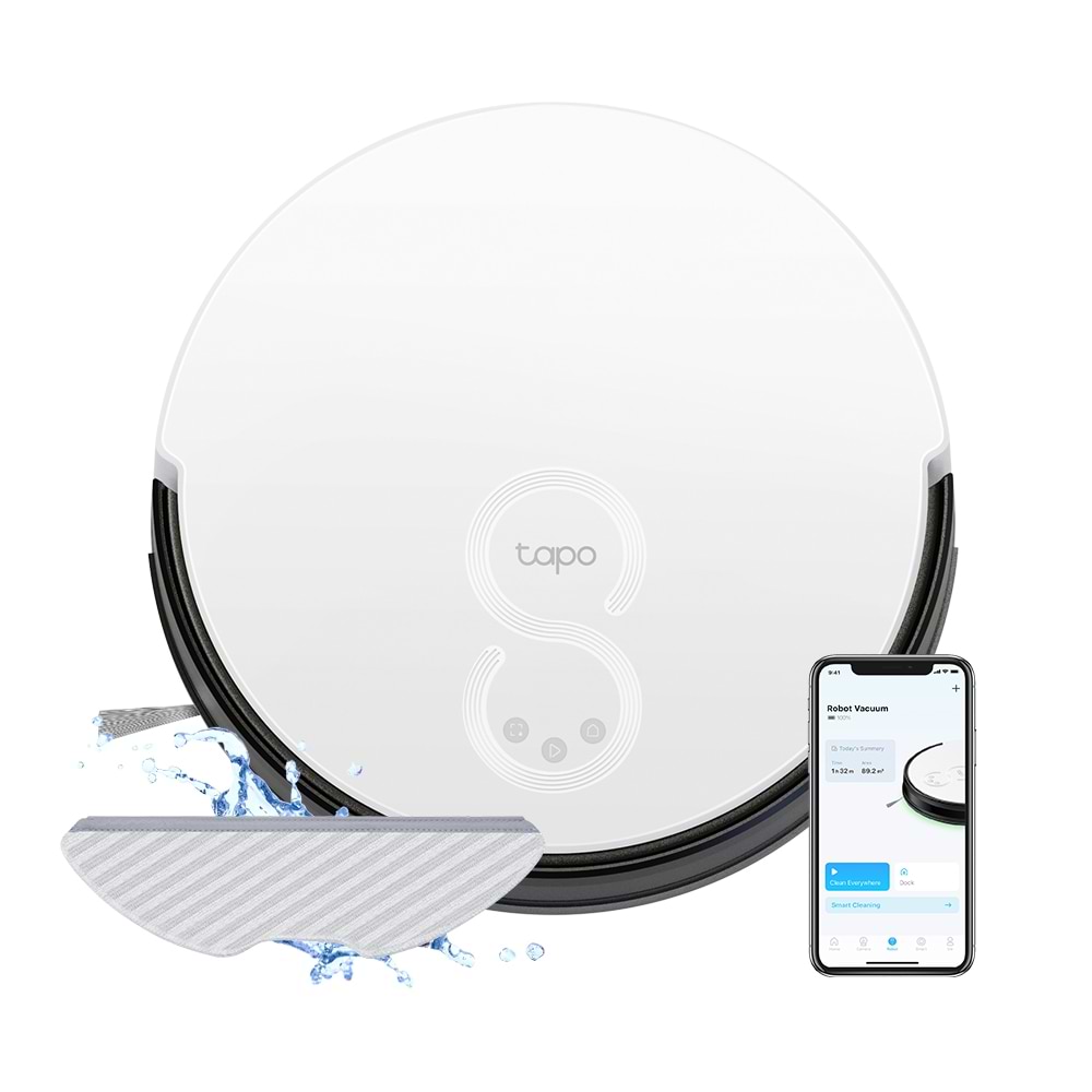 Робот-пылесос моющий TP-Link Tapo RV10 - Фото 1
