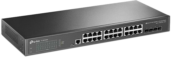 Фото - Коммутатор локальной сети (Switch) TP-Link JetStream 24-Port Gigabit L2+ Managed Switch with 4 10GE SFP+ Slots (SG3428X)