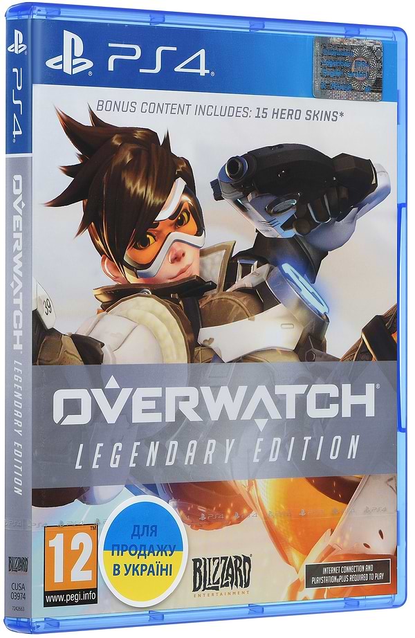 Фото - Игровой диск PS4 Overwatch Legendary Edition [Blu-Ray диск]