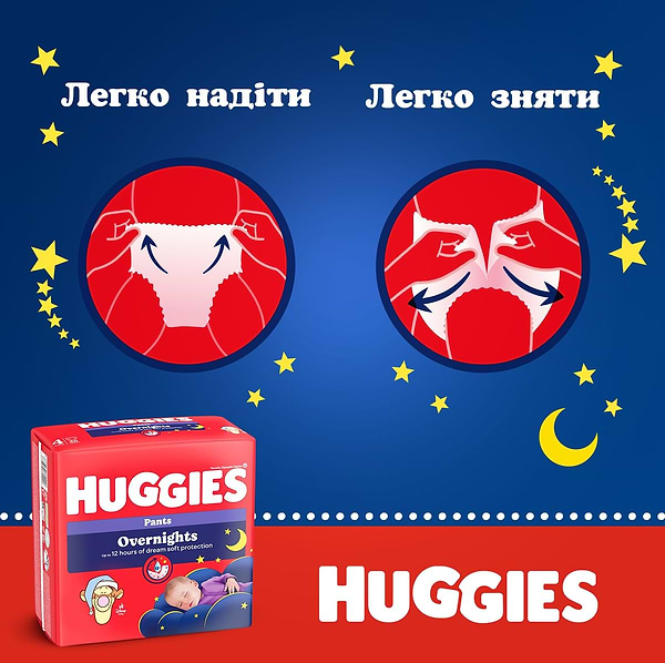 Фото - Одноразовые подгузники-трусики Huggies Pant Размер 6 (15-25 кг), 22 шт. (5029053581101)