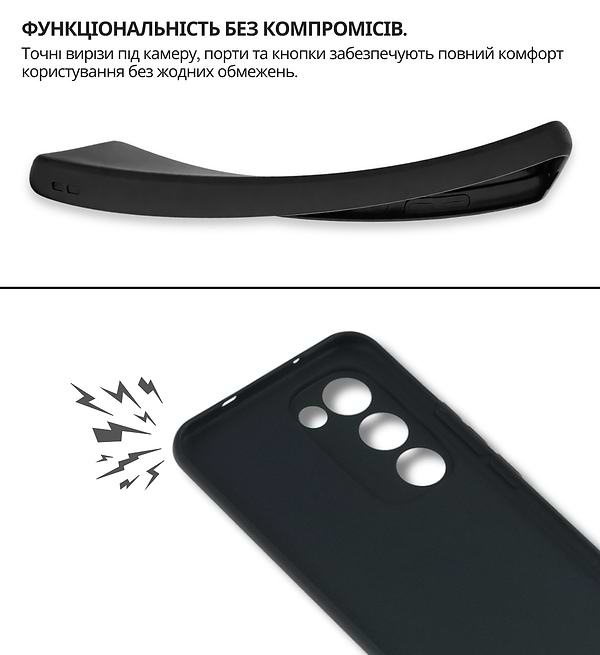 Фото - Чехол для смартфона BeCover for Tecno Spark 40 Pro Plus (KM7) Black (715043)