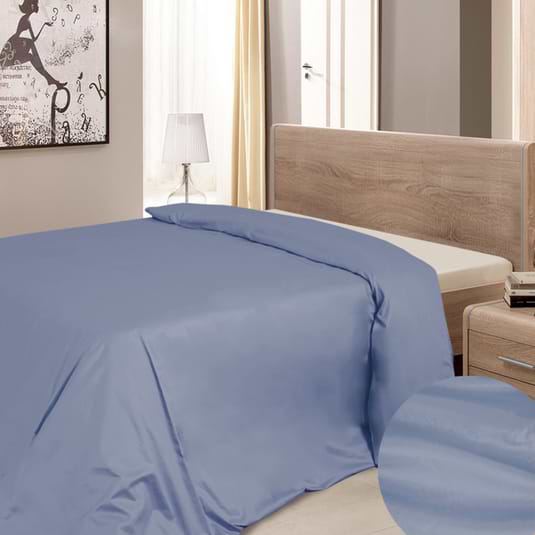 Фото - Пододеяльник полуторный Ярослав сатин диз.02 (серо-голубой) 145х215 (39677)