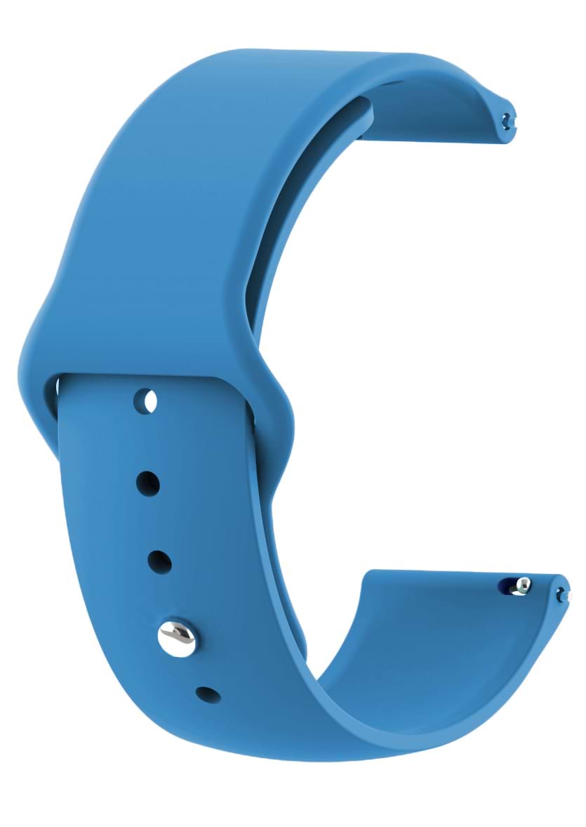 Ремешок для смарт-часов BeCover Xiaomi Amazfit Bip (20mm) Lite/Bip S Lite/Bip 3/Bip 3 Pro/GTR 42mm/GTS/TicWatch S2/TicWatch E/GTS 3/GTS 2 mini Light Blue (710516)