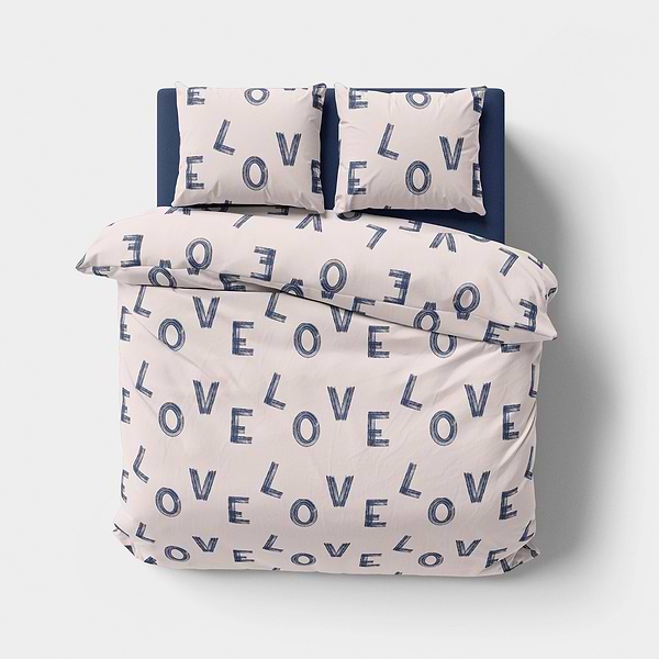 Фото - Комплект постільної білизни Lelit Р-0208 Полісатин сімейна (1200238)