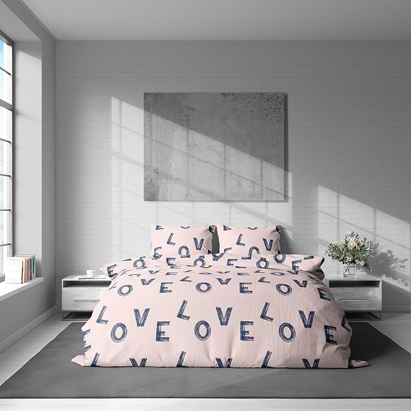 Фото - Комплект постільної білизни Lelit Р-0208 Полісатин сімейна (1200238)