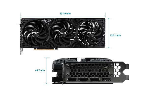 Фото - Відеокарта Palit NVIDIA RTX5070 GAMINGPRO-S 12GB G DDR7 192bit 3-DP HDMI (NE75070019K9-GB2050U)