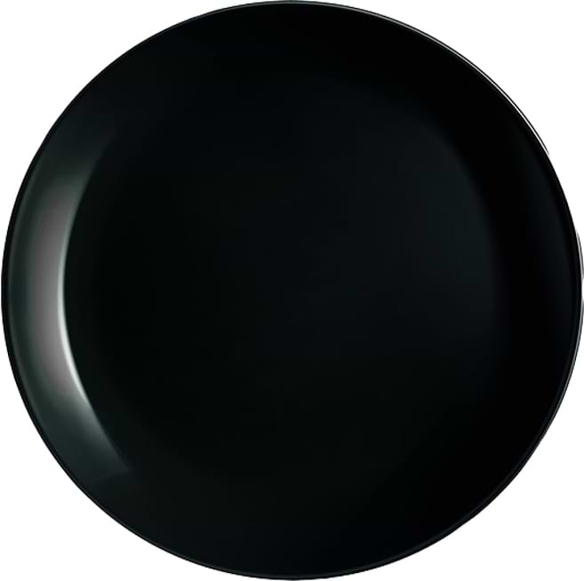 Тарілка обідня Luminarc Diwali Black 25 см (P0867) - Фото 1