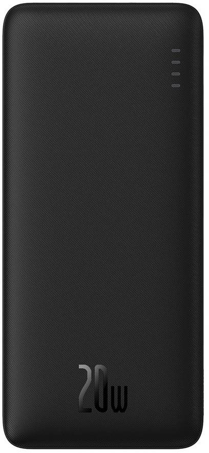 Батарея мобільна Baseus Airpow Powerbank 20W 20000mAh Fast Charge Black (P10022804113-00) - Фото 1