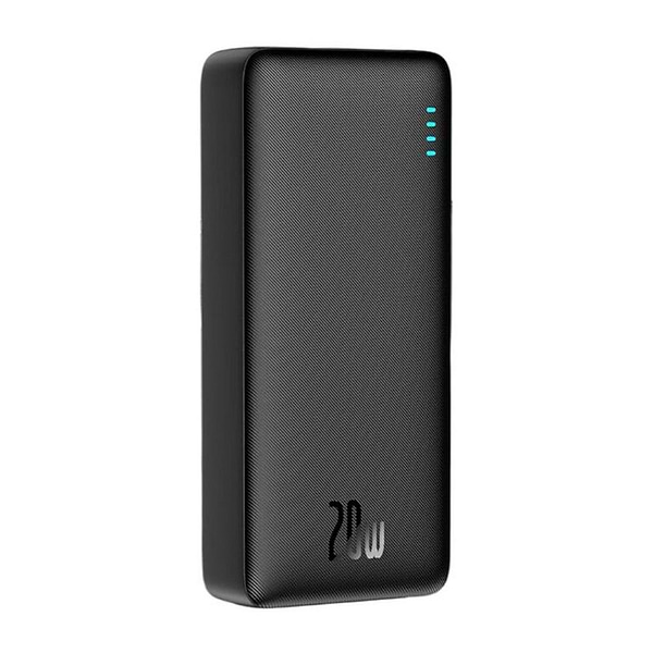 Фото - Батарея мобільна Baseus Airpow Powerbank 20W 20000mAh Fast Charge Black (P10022804113-00)