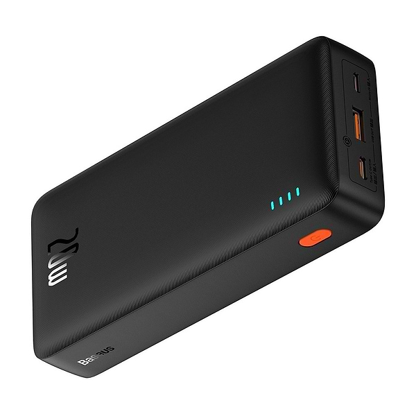 Фото - Батарея мобільна Baseus Airpow Powerbank 20W 20000mAh Fast Charge Black (P10022804113-00)