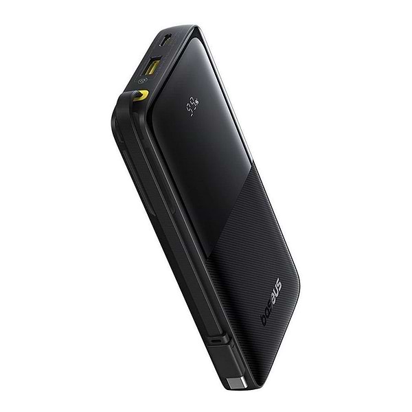Фото - Батарея мобільна Baseus Bipow 2 Digital Display 10000mAh 20W with Built-in USB-C Black (P10077101113-00)