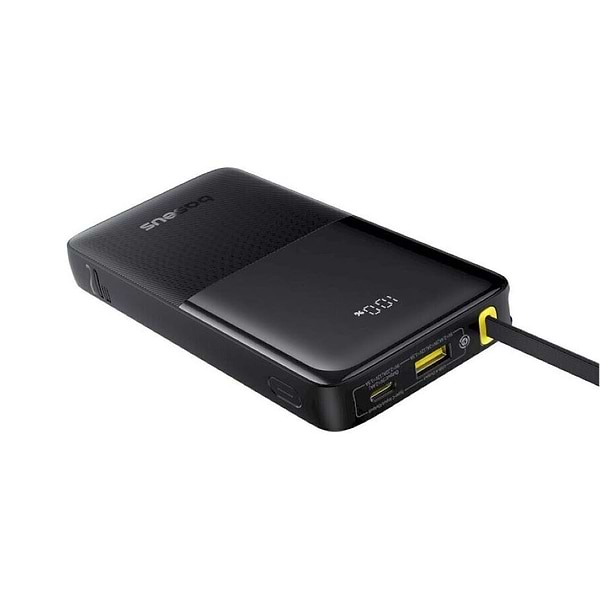 Фото - Батарея мобільна Baseus Bipow 2 Digital Display 10000mAh 20W with Built-in USB-C Black (P10077101113-00)
