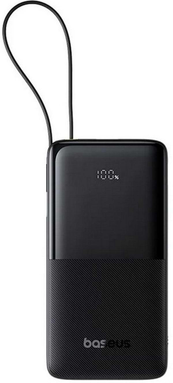 Фото - Батарея мобильная Baseus  Bipow 2 Digital Display 20W 20000mAh black (P10077101113-01)