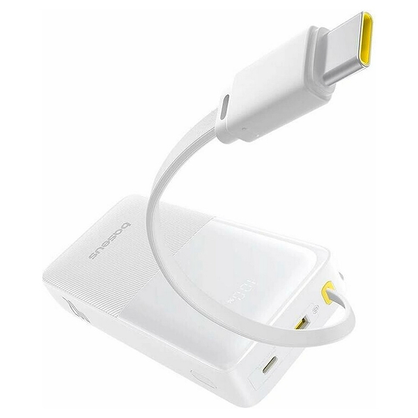 Фото - Батарея мобильная Baseus Bipow 2 20000mAh 20W with USB-C White (P10077101213-01)