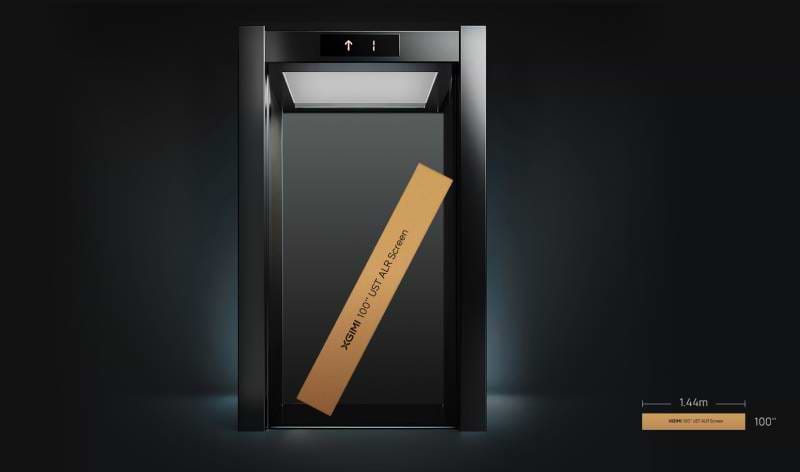 Фото - Экран XGiMi 100 дюймов UST ALR Screen (P165S)