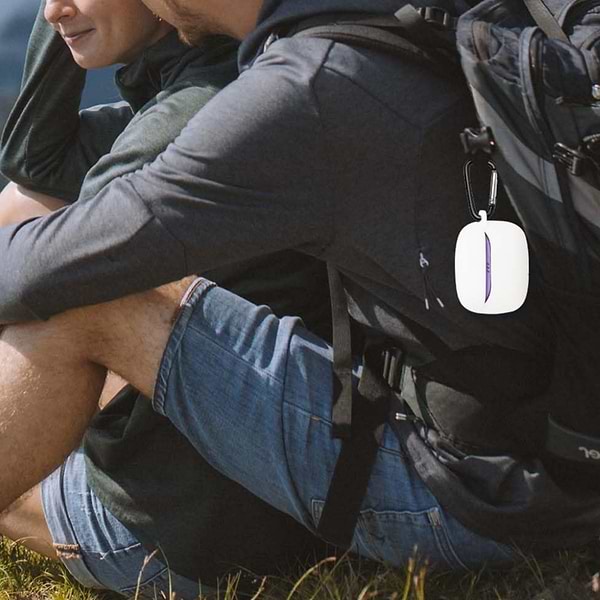 Фото - Чехол для наушников BeCover Silicon  for JBL Tune Beam 2 White (714825)