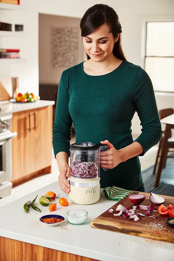Фото - Кухонний комбайн KitchenAid 5KFCB519EAC