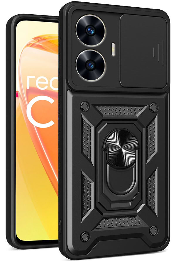 Фото - Чохол для смартфону BeCover Military for Realme C67 4G Black (710707)