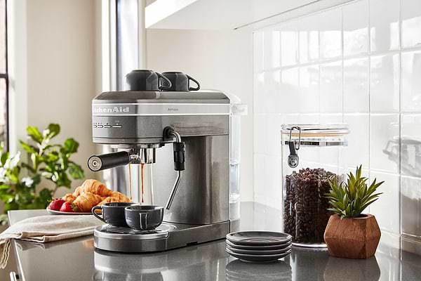 Фото - Кавоварка ріжкова KitchenAid Artisan (5KES6503EMS)