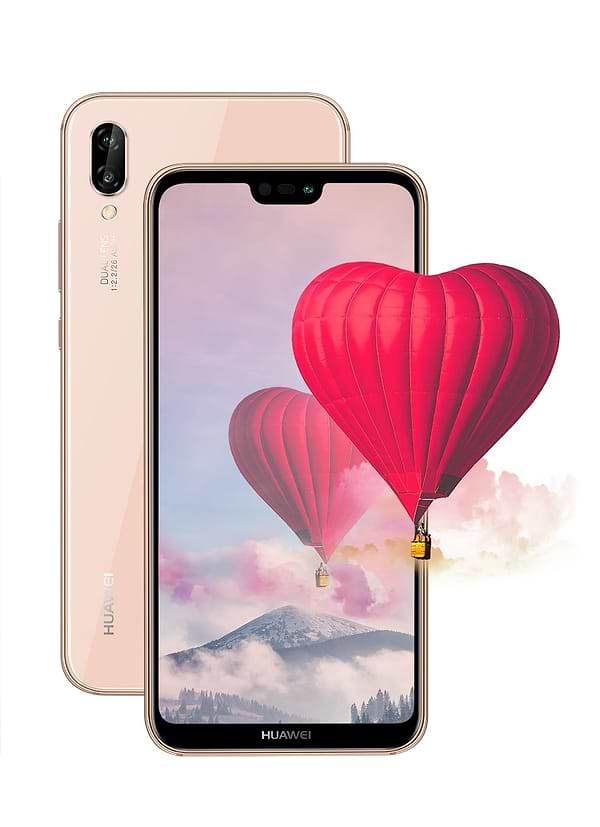Фото - Смартфон Huawei P20 lite Pink