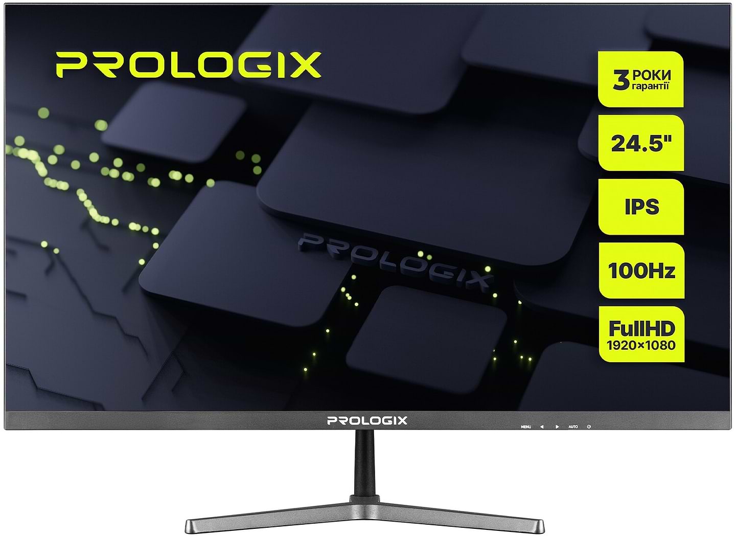 Монітор ProLogix P2525HF Black - Фото 1