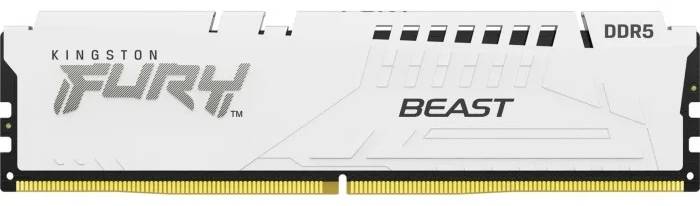 Фото - Память DDR Kingston Fury DDR5-5200 32768MB PC5-41600 Beast AM5 White (KF552C36BWE-32)