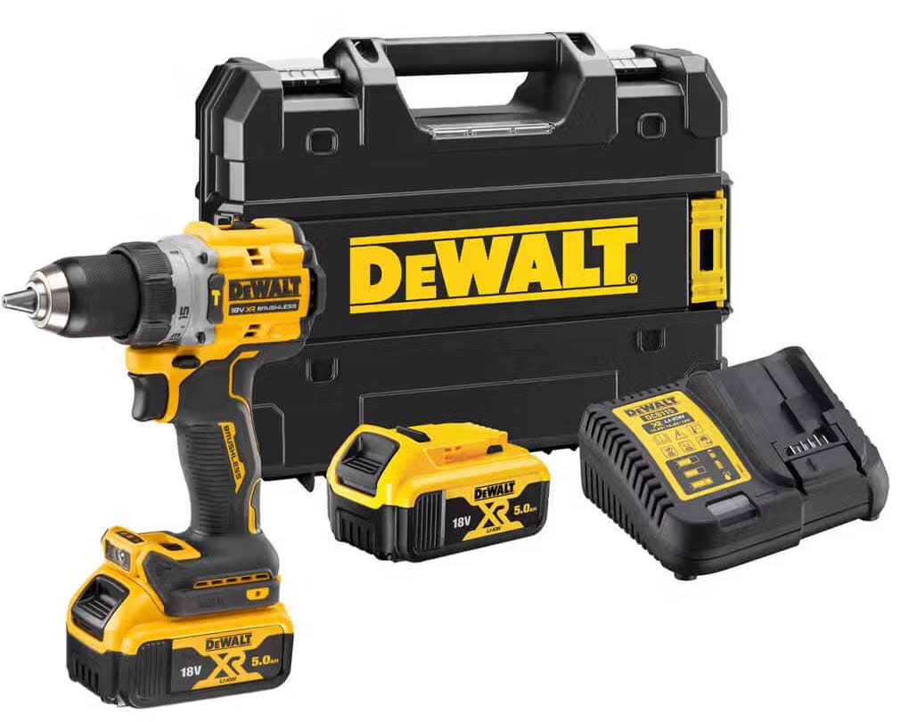 Дриль-шуруповерт DeWALT DCD805P2T