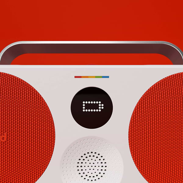 Фото - Портативна акустика Polaroid P3 Music Player - Red (9091)