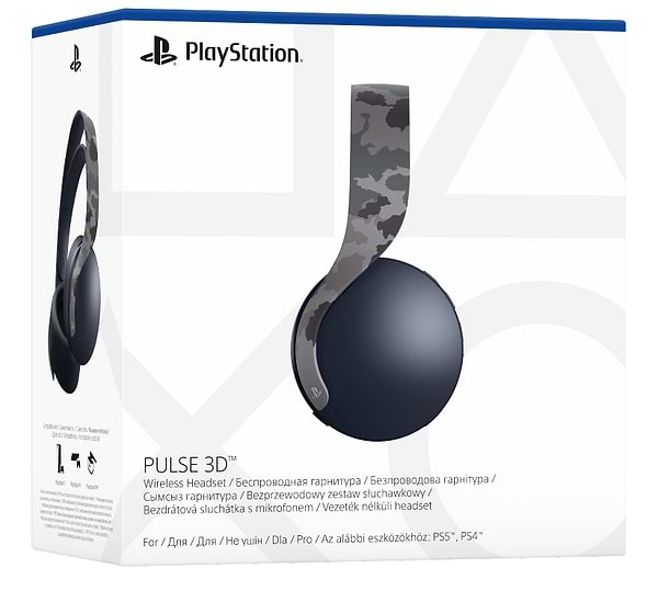 Фото - Гарнитура для консоли PlayStation Pulse 3D Wireless Headset Grey Cammo