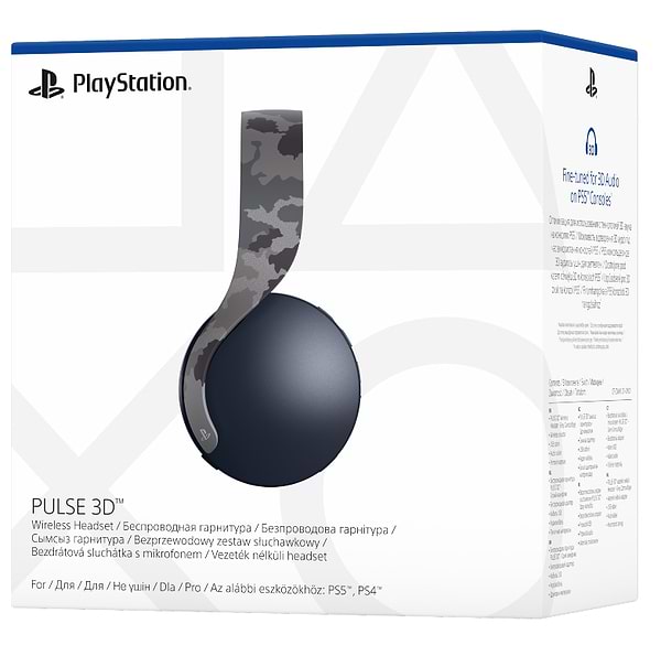 Фото - Гарнитура для консоли PlayStation Pulse 3D Wireless Headset Grey Cammo