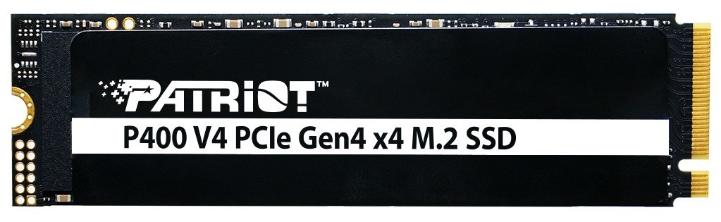 SSD-накопитель внутренний Patriot 1TB P400 V4 M.2 2280 PCIe NVMe 4.0 x4 TLC (P400VP1TBM28H)