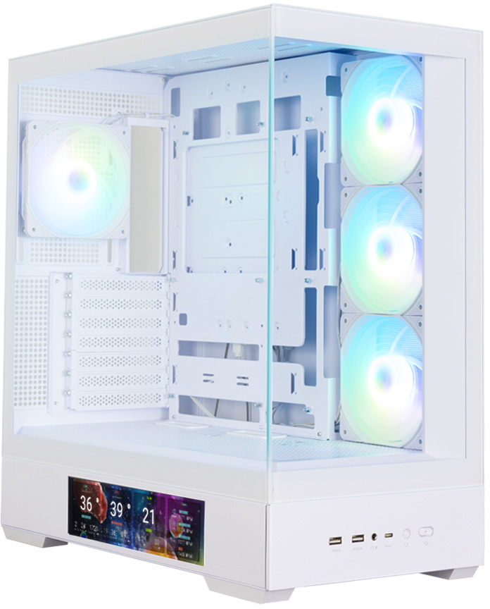 Корпус Zalman P40 DS White без БП