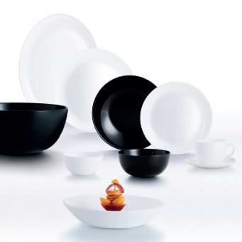 Фото - Столовый сервиз Luminarc Diwali Black&White 44 пр. (P4678)