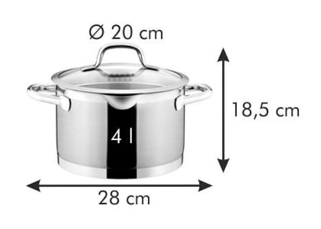 Фото - Кастрюля tescoma 780233 President 20 см 4.0 л