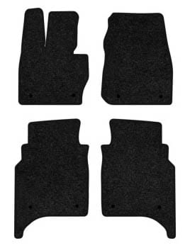 Коврики ворсовые в салон авто EVAtech Standard для Land Rover Range Rover Sport (L460) (LWB) 2022 3 поколение SUV EU черный кант (LR43839P4MS8VEB)