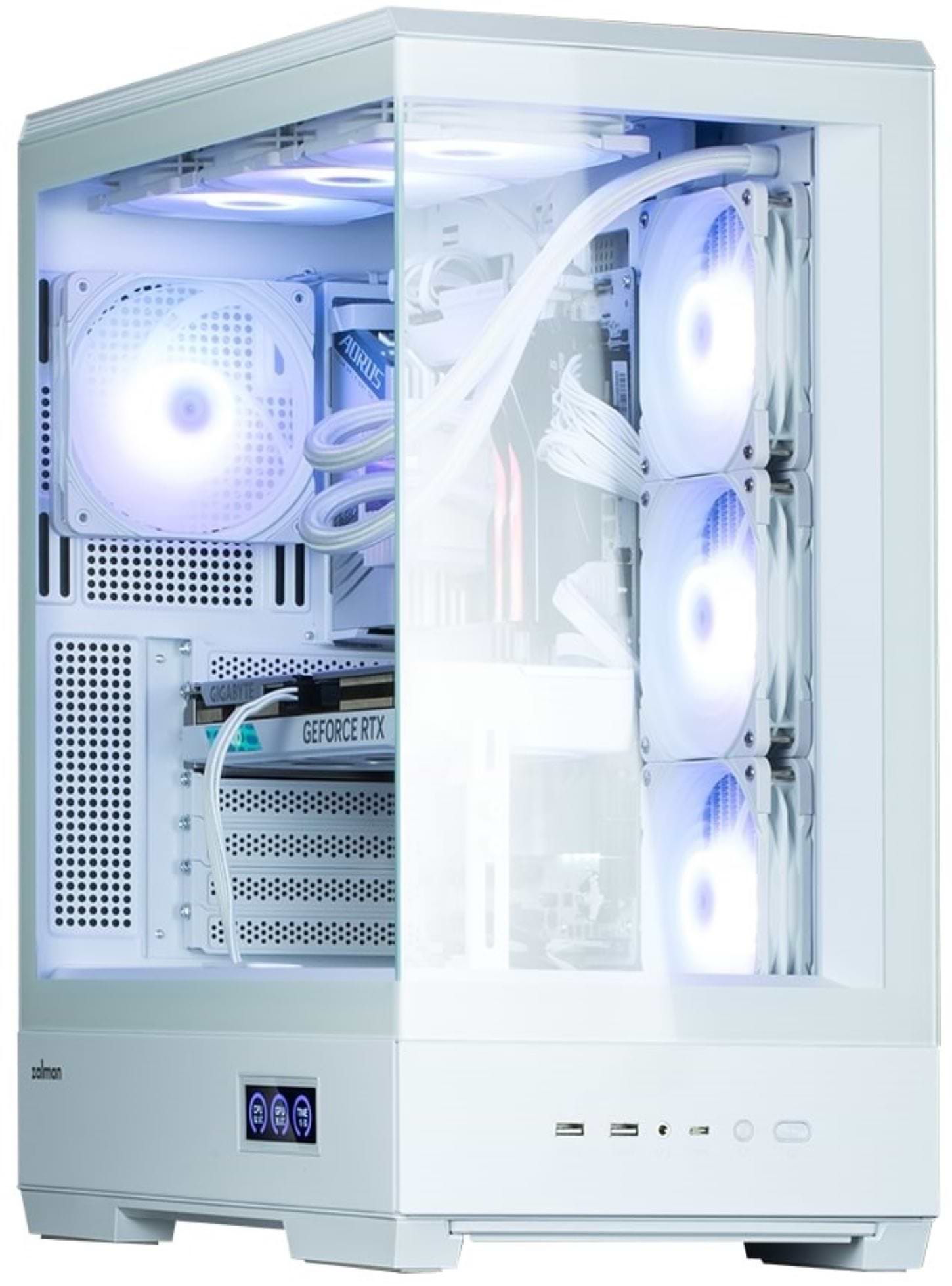 Корпус Zalman P50 DS White без БП