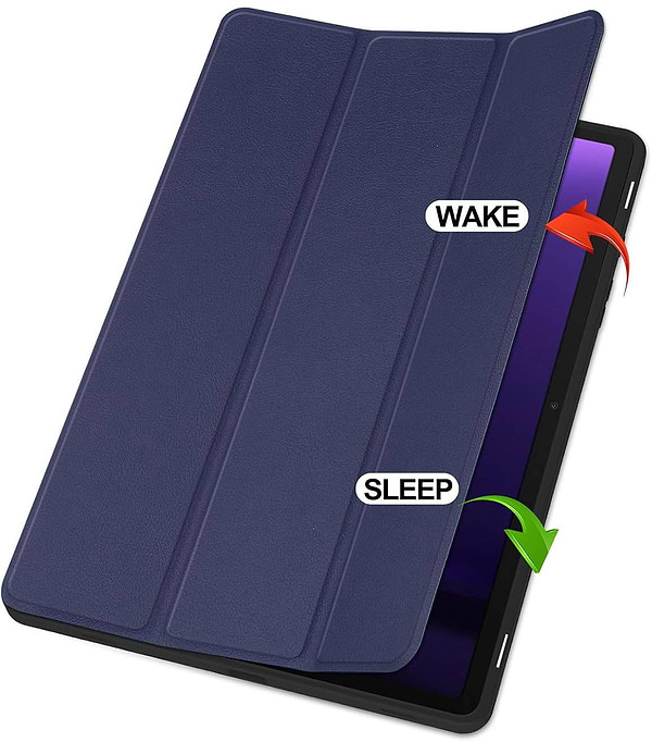 Фото - Чехол для планшета BeCover Flexible TPU Mate for Samsung Galaxy Tab S9 (SM-X710/SM-X716)/S9 FE (SM-X510/SM-X516B) 11.0" Deep Blue (712528)