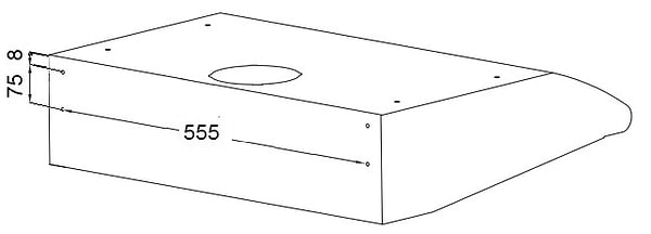 Фото - Вытяжка традиционная Akpo WK-7 P3050 550 White
