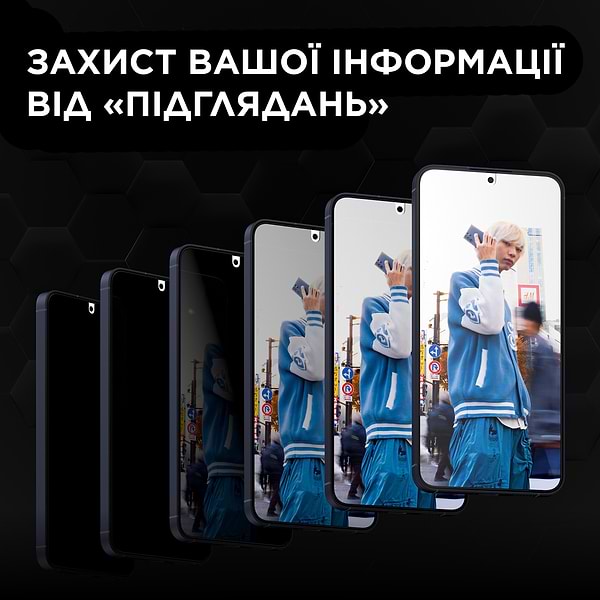 Фото - Захисне скло для смартфону PanzerGlass Privacy Screen Protector Samsung Galaxy S24 Ultra-Wide Fit w. EasyAligner (PG_P7350)