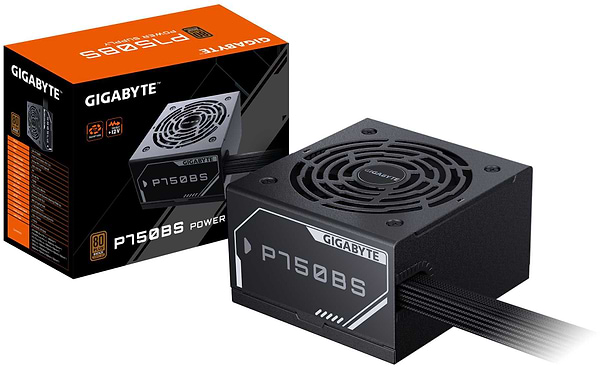 Фото - Блок питания для ПК Gigabyte P750BS 750W 80+ Bronze (GP-P750BS)