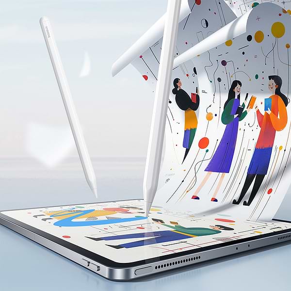 Фото - Уценка - Стилус Baseus Smooth Writing 3 Wireless Charging Stylus Active White (P80080806213-00)