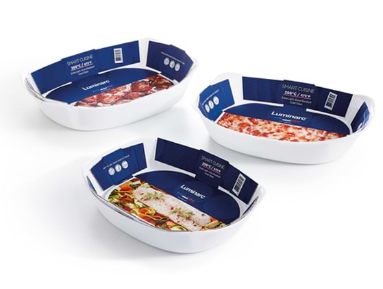 Фото - Форма для випічки Luminarc Smart Cuisine Carine 37x28 см (P8330)