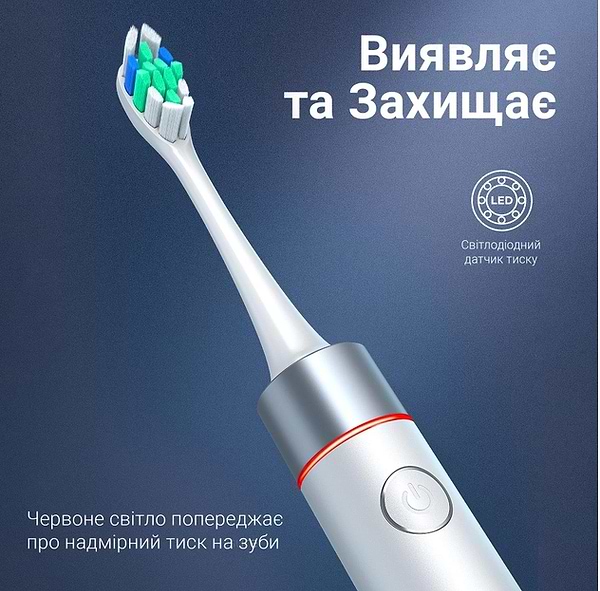 Фото - Зубна щітка електрична Fairywill P80 White