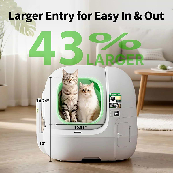 Фото - Смарт-лоток для животных PETKIT Purobot Max Pro 2 (P9904)