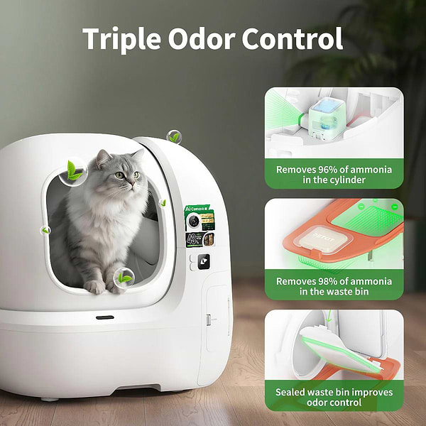 Фото - Смарт-лоток для животных PETKIT Purobot Max Pro 2 (P9904)