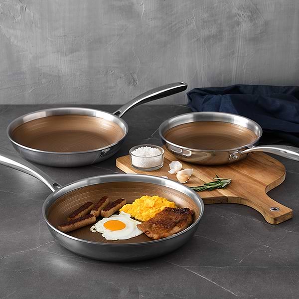 Фото - Сковорода універсальна Masterpro Giro 3 20 см (BGMP-2114)