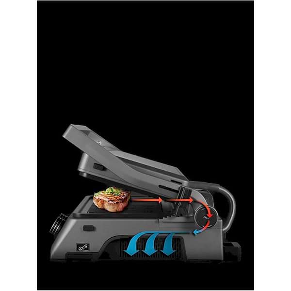 Фото - Гриль-барбекю электрический Polaris PGP 7003 SMOKELESS Graphite