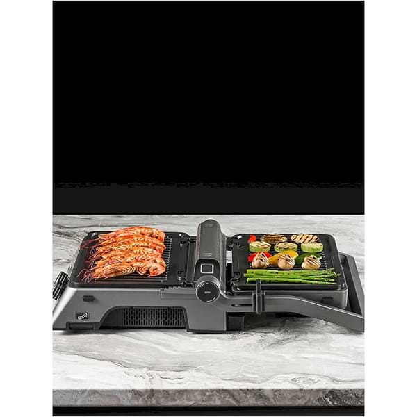 Фото - Гриль-барбекю электрический Polaris PGP 7003 SMOKELESS Graphite